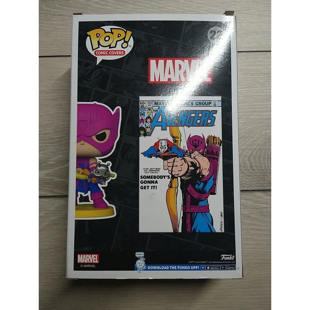 Funko Pop! Comic Covers Marvel #22 Hawkeye & Ant-Man Target Exclusive (New) - Picture 8 of 8